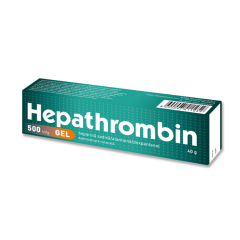 Hepathrombin GEL 500UI g, 40 g, Hemofarm